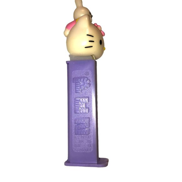 HELLO KITTY AND EASTER BUNNY PEZ DISPENSER IN PURPLE No T22 - Picture 5 of 6